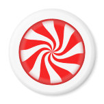 Red Peppermint Candy magnets