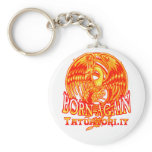 Red Phoenix Keychain