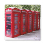 red phone box magnet