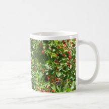 Red Pie Cherries Mugs