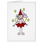 Red/Pink Fairy Princess Card