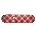 Red Plaid Lobster Skate Boards
