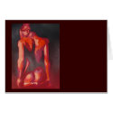 Red Plaits and Panties cards