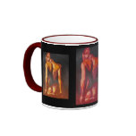 Red Plaits and Panties mugs