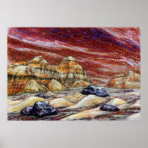 Red Planet Art Print