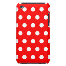 Red Polka Dot iPod Touch Case
