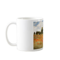 Red Poppies Blooming - Claude Monet Mugs