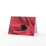 Red Poppies Flower Art Painting - ... - Customized Card
