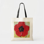 Red Poppies Tote Bag