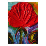 Red Poppy Anniversary Card