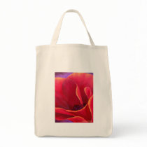 Red Poppy Flower Painting - Multi Bag
