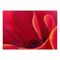 Red Poppy Flower Painting - Multi