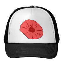 Red Poppy Hat