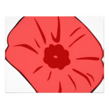 Red Poppy Invite