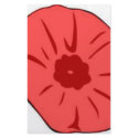 Red Poppy stationery