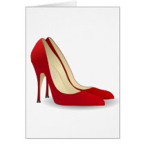 Red Pumps Cards