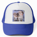 red puppies, Blunderosa, AustralianShepherds hats