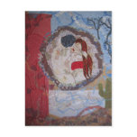 Red Rabbit Postcard