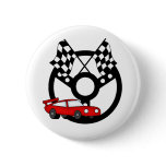 Red Race Car and Flags buttons