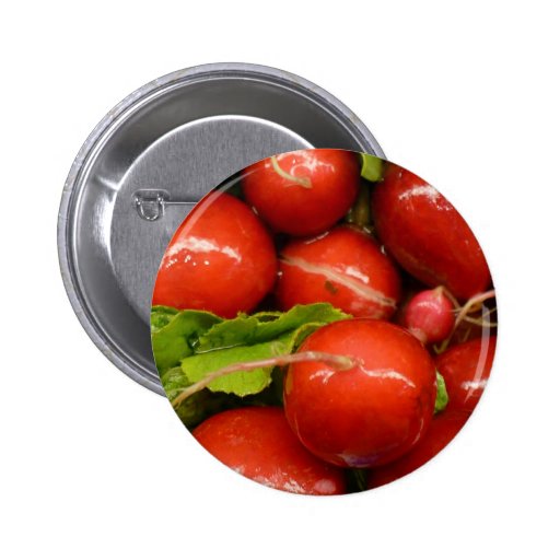 Red Radish Buttons