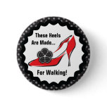 Red Red Heels buttons