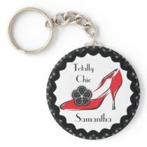 Red Red Heels Key Chain