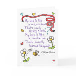Red Red Hose Love cards