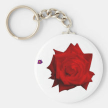 RED RED ROSE. KEYCHAIN
