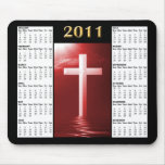 Red Reflecting the Cross 2011 Calendar Mousepad