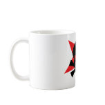 red revolution star skull mugs