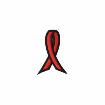 Red Ribbon Awareness Polo Shirt