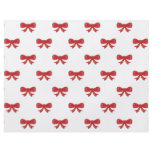 Red Ribbon Bow Pattern, on White. Flyer