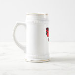 Red Ribbon Bow Stein mugs