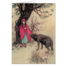 Red Riding Hood Greeting Cards