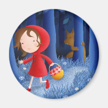 Red Riding Hood - magnets