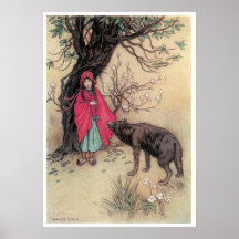 Red Riding Hood Print