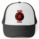 Red Ring of Death Mesh Hat