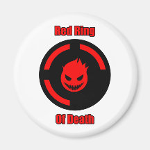 Red Ring of Death Magnet