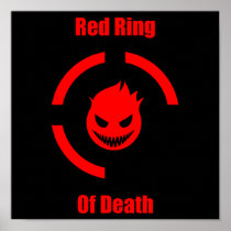 Red Ring of Death Print