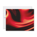 Red Road - Modern Abstract invitations
