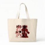 red robots bag