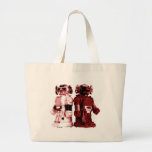 red robots bag