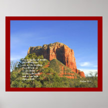 Red Rock and Psalms Print