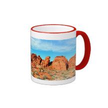 Red Rock Canyon Panorama Coffee Mugs