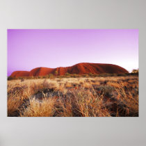Red Rock Poster