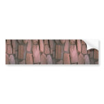 Red rock wall texture bumper stickers