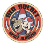 Red Rocket stickers