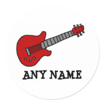 Red Rockin' Guitar