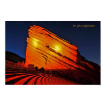 Red Rocks amphitheatre posters