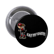 Red Rollerderby jammer Pins